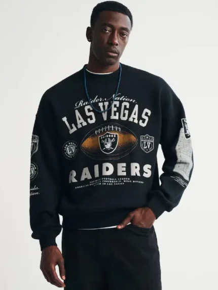 Las Vegas Raiders Abercrombie Sweatshirt Black