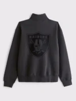 Las Vegas Raiders Abercrombie YPB neoKNIT MAX Half-Zip Sweatshirt