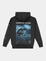 Linkin Park Logo Tilt Washed Black Hoodie