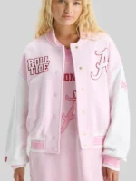 LoveShackFancy Alabama Collegiate Varsity Jacket