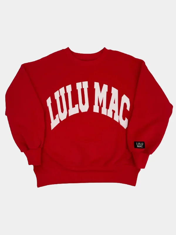Lulu Mac Sweatshirt Red Lulu Mac Sweatshirt Red