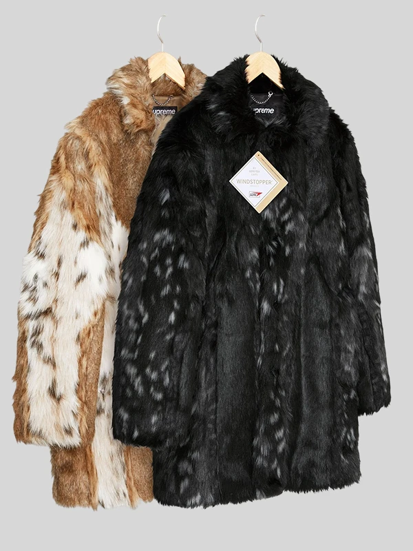 Lynx Faux Fur WINDSTOPPER Overcoat Lynx Faux Fur WINDSTOPPER Overcoat