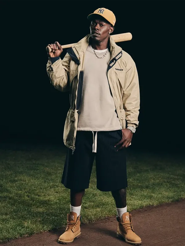 MLB New York Yankees Jazz Chisholm Jr. x Timberland Track Jacket MLB New York Yankees Jazz Chisholm Jr. x Timberland Track Jacket
