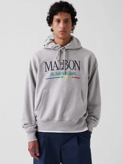 Malbon x Gap Hoodie Grey