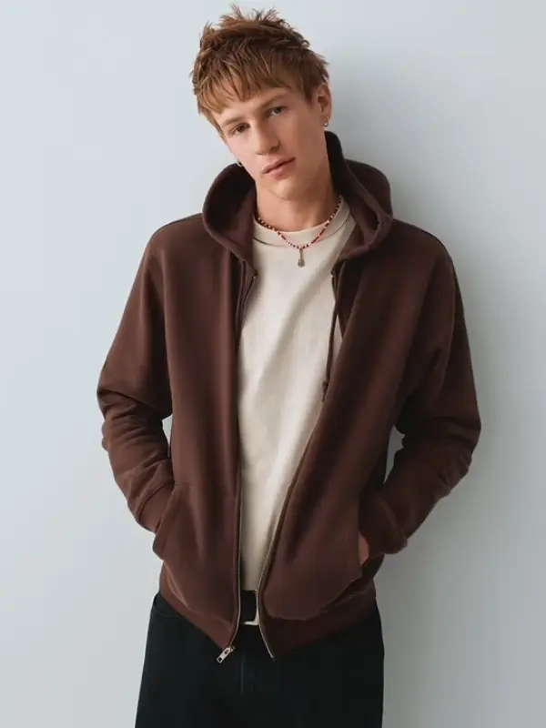 Malcolm Todd Gap Hoodie Brown Malcolm Todd Gap Hoodie Brown