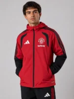 Manchester United 26 27 Training Tiro Authentic Red Rain Jacket
