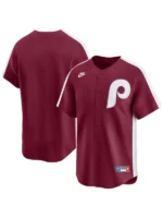 Maroon Phillies Jersey Nike