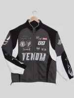 Marvel Venom Moto Biker Jacket