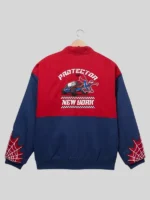 Marvel x Protector of NY Spider Man Peter Parker racing jacket