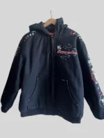 Men supreme aoi hooded work jacket