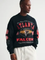 Men's Atlanta Falcons Abercrombie & Fitch Black Fleece Sweatshirt