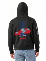 Men's Buffalo Bills Disney x Champion Black Beast All-Star Full-Zip Hoodie