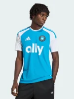 Men's Charlotte FC adidas Blue 2026 Carolina Kit Crowns Up Replica Jersey