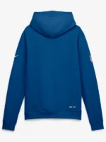 Men's Indianapolis Colts Nike Royal Sideline Standard Issue Top Prospect Dri-FIT Hoodie