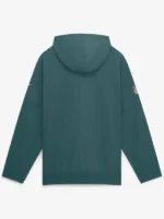 Men's Nike Midnight Green Philadelphia Eagles Sideline Logo Glory Anorak Half-Zip Hooded Jacket