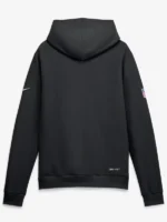 Men's Nike Purple-Black Minnesota Vikings Sideline Standard Issue Top Prospect Dri-FIT Hoodie