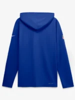 Men's Nike Royal Buffalo Bills Sideline Game On Lightweight Long Sleeve Hooded Dri-FIT Top