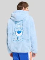 Men's adidas Care Bears Fur Jacket Blue