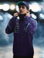 Mercedes AMG F1 2026 Vanda Bloom Purple Team Jacket