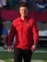Mike LaFleur Nike Cardinals Sideline Hooded Anorak Jacket
