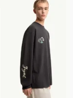 Moncler x Fragment Black Long Sleeve T-Shirt