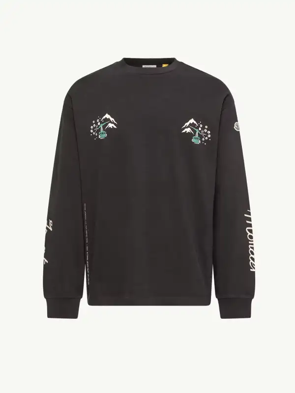 Moncler x Fragment Long Sleeve T-Shirt Moncler x Fragment Long Sleeve T-Shirt