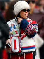 NFL Team New England Patriots Drake Maye Wife Jacket