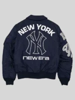 Navy New york yankees alpha industries ma 1 flight jacket womens