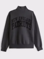 New England Patriots Abercrombie YPB neoKNIT MAX Half-Zip Sweatshirt