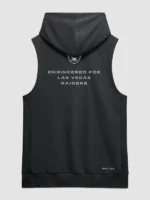 Nike Black Las Vegas Raiders Sleeveless Sideline Hoodie 2026