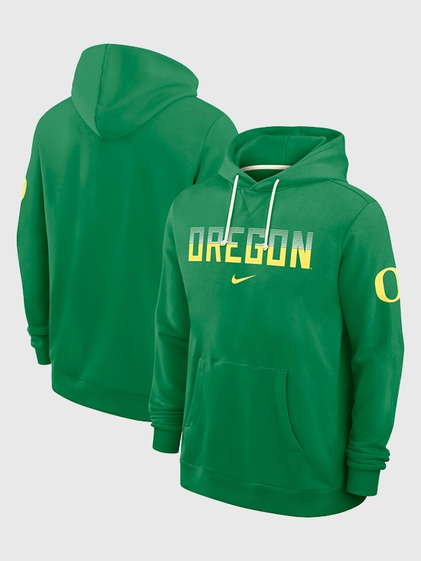 Nike Oregon Ducks Dri FIT Standard Issue Green Hoodie 2026 Nike Oregon Ducks Dri FIT Standard Issue Green Hoodie 2026