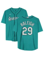 Nike Seattle Mariners Cal Raleigh Jersey Green