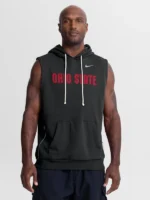 Ohio State Buckeyes Sleeveless Hoodie