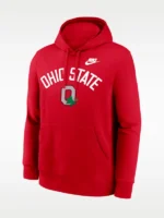 Ohio State Legacy Arch Club Men's Nike College Pullover Hoodie