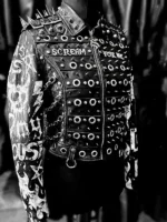 Paige Summerslam 2026 Black Leather Studded Jacket