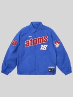 Palace x Ebbets Atoms 18 Blue Nylon Coach Jacket