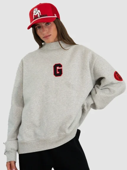 Parke x ’47 Georgia Graphic Mockneck Sweatshirt