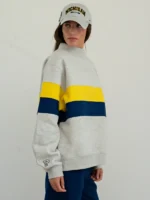 Parke x ’47 Michigan Oversized Mockneck Sweatshirt
