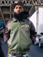 Pelle Pelle Fall 26 True To Our Roots Green Leather Jacket
