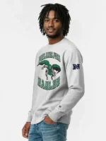Philadelphia Eagles Disney x Champion Doctor Doom Reverse Weave Sweatshirt - Heather Gray