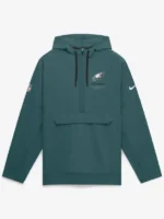 Philadelphia Eagles Sideline Anorak Half-Zip Jacket 2026