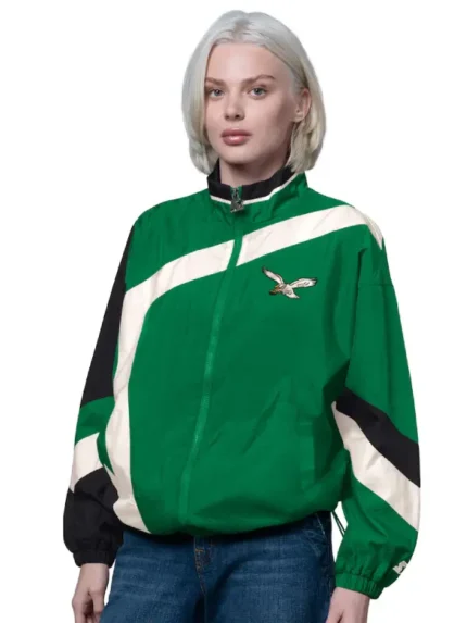 Philadelphia Eagles Starter 1st Quarter Windbreaker Jacket