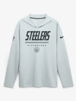 Pittsburgh Steelers Nike Sideline Long Sleeve Hooded T-shirt
