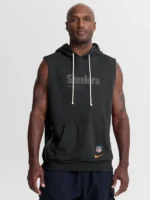 Pittsburgh Steelers Nike Sideline Sleeveless Hoodie