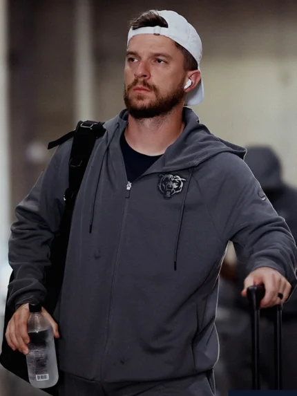 Preseason 2026 Chicago Bears Nike Zip Hoodie