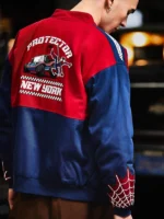 Protector of New York Spider Man Peter Parker racing jacket