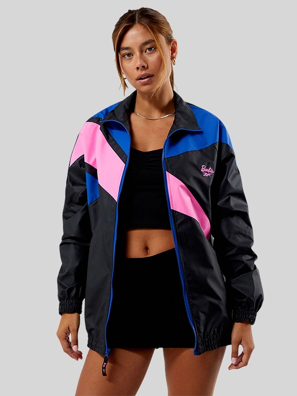 Reebok x barbie Black track jacket Reebok x barbie Black track jacket