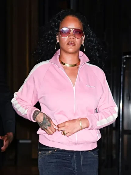 Rihanna Y2k Fashion Pink Jacket