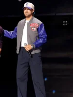 Ryan Gosling Mickey Mouse Club Grey And Blue Jacket