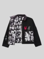 Ryoko Rain Horror Film Reversible Denim Jacket